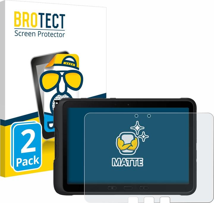 Productafbeelding BROTECT Antireflecterende schermbeschermer mat (2 Pcs., Samsung Galaxy Tab Active 4 Pro)