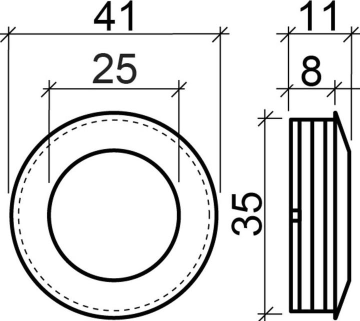 Produktbild Hettich Muschelgriffe