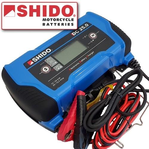Produktbild Shido DC 25.0 Batterie Ladegerät 12/24V 25A - alle Batterietypen (12V, 24V, 25 A)