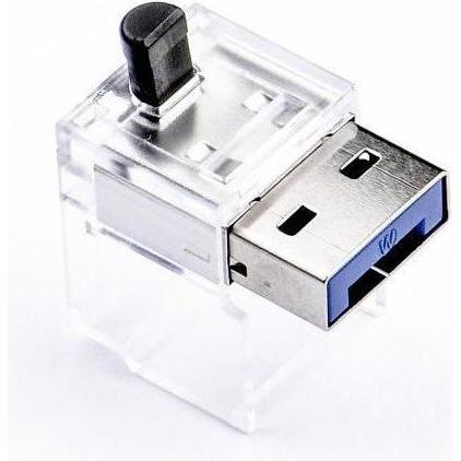 Smart Keeper Basic LAN Cable Lock dunkelblau 12 Stk., Notebook Security, Blau