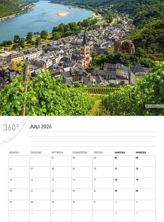 Produktbild OberesMittelrheintalBroschürenkalender2026 (A3, A4)