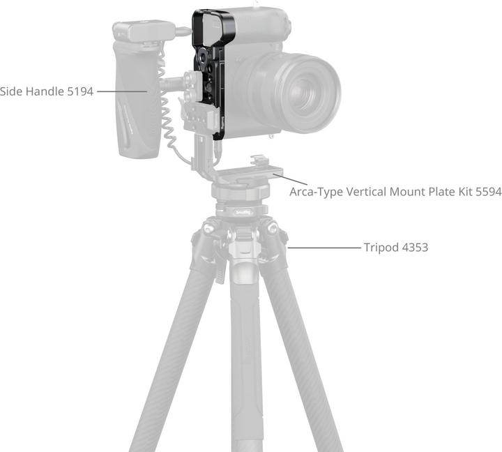 Produktbild SmallRig Baseplate mit Airtag Slot für Sony Alpha 7C