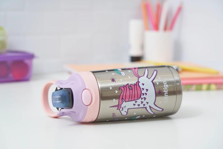 Actual product image Contigo Easy Clean Ss Strwbry Unicorn (0.38 l)