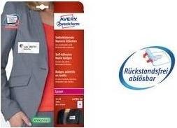 Actual product image Avery Name labels