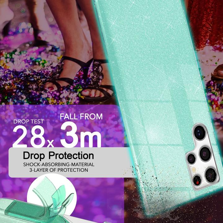 Image du produit Nalia Étui hybride pailleté (Samsung Galaxy S24 Ultra)