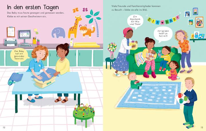 Immagine prodotto Il mio primo libro di adesivi: Avremo un fratellino o una sorellina!