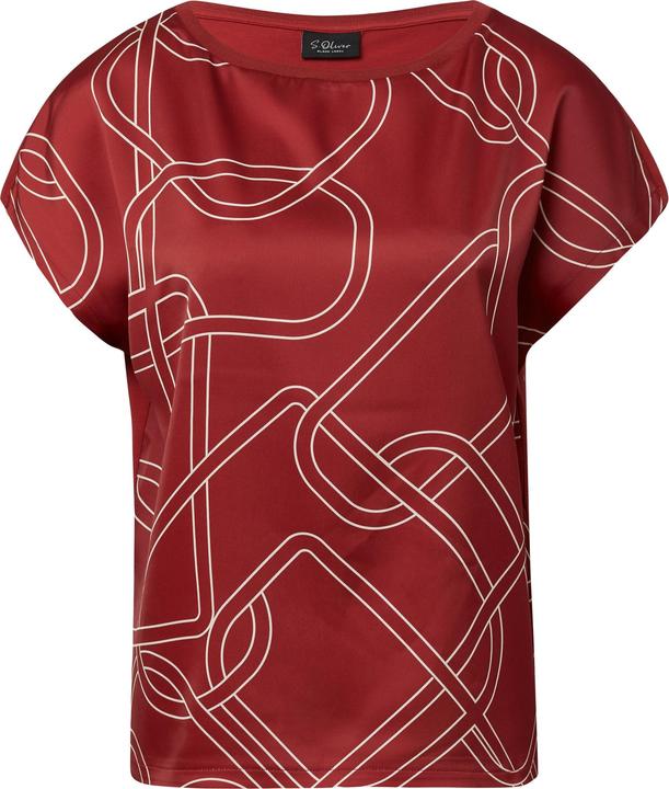 Immagine prodotto s.Oliver T-Shirt Feines Blusenshirt im Relaxed Fit (32)