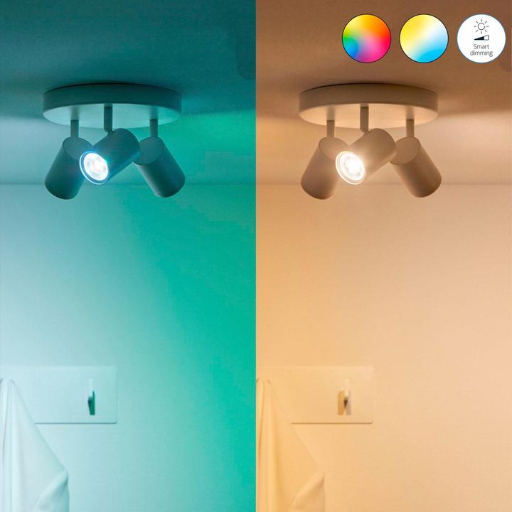 Immagine prodotto WiZ Spot LED (GU10, 4.70 W, 345 lm, 3 x, F)