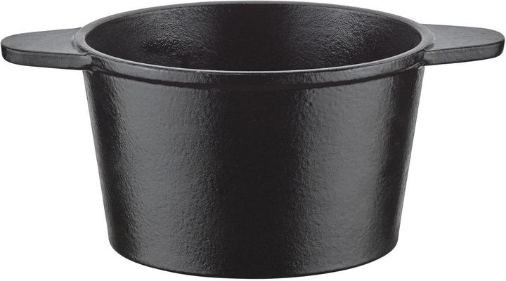 Image du produit Spring Service à fondue GRENOBLE fonte émaillée noire avec réchaud et 8 fourchettes (Fondue au fromage)