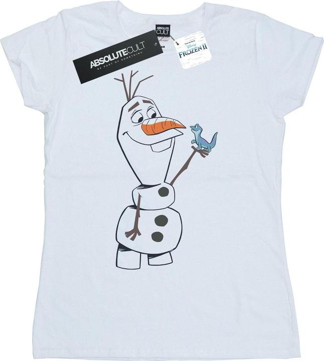 Image du produit Disney - T-shirt FROZEN OLAF AND SALAMANDER - Femme (XL)