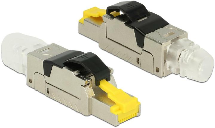 Delock Veld-termineerbare RJ45 stekker (S/FTP, CAT6a, 0.06 m)