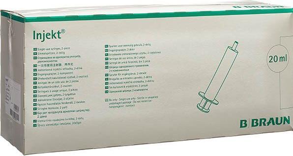 Actual product image B.Braun Disposable syringes with Luer attachment