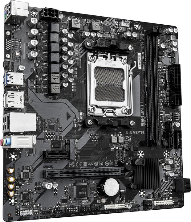 Productafbeelding Gigabyte B840M H (B840,AM5,mATX,DDR5) (AM5, AMD B840, mATX)