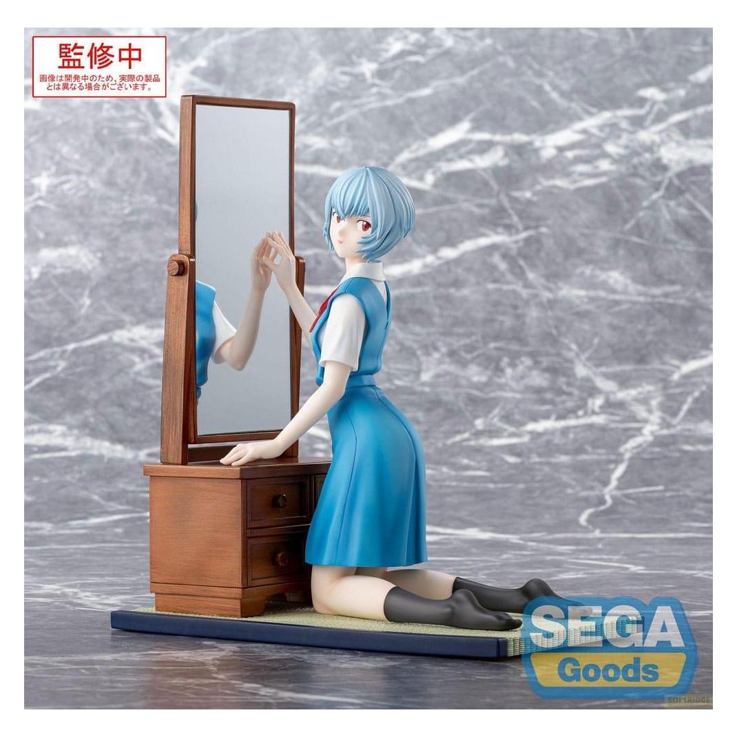 SEGA SPM Figure - Rei Ayanami (Long Hair Version) Da Evangelion 3.0+1.0 - Collezionabile 17 Cm