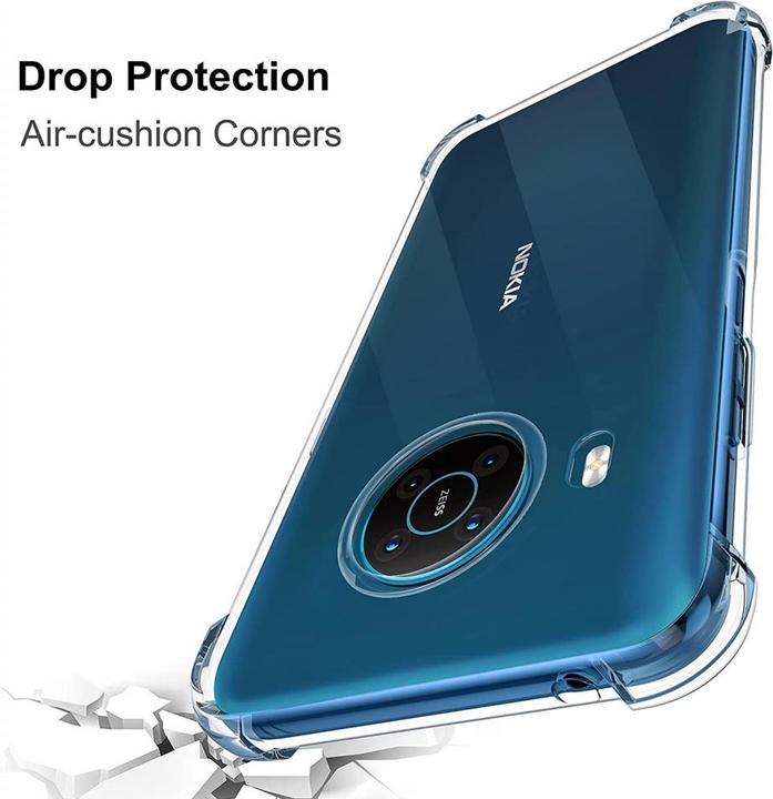 Produktbild Screenguard Nokia X20 Hülle Crystal Soft Airbag Bumper (Nokia X20)