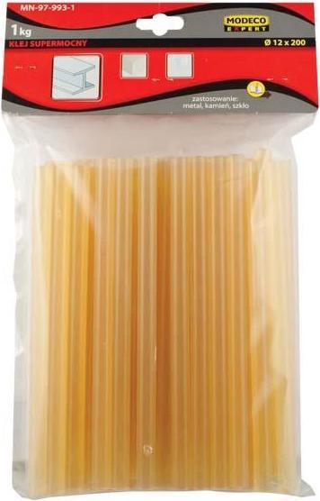 Modecom adhesive columns for metal, 12 mm x 200 mm, honey, 50 pcs. 1kg PRO + (MN-97-993-B)