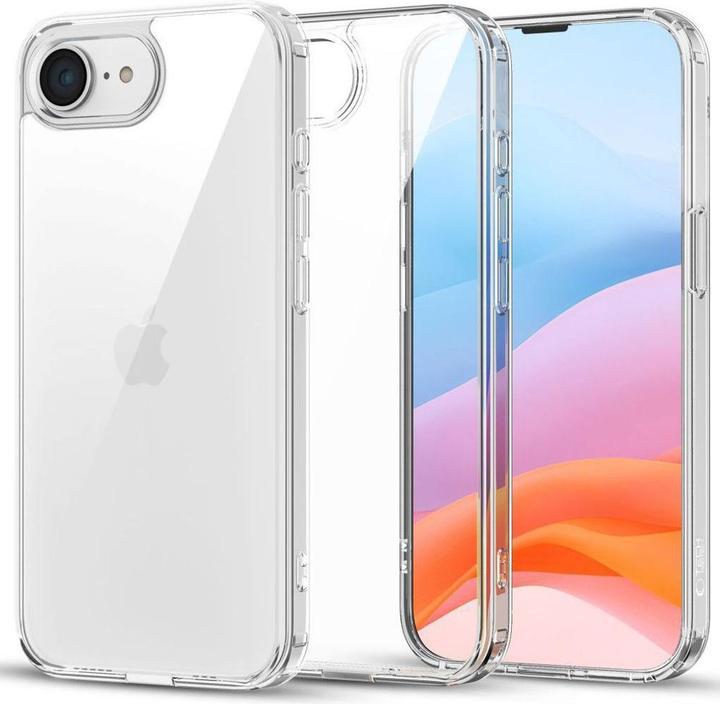 Actual product image Tech-Protect FlexAir Hybrid Case for iPhone 16e - Clear (Apple iPhone 16e, Apple iPhone 17e)