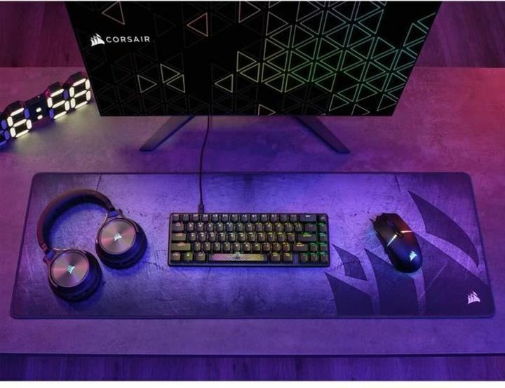 Produktbild Corsair K65 Pro Mini 65% - Noir/RGB/Filaire (FR, Kabelgebunden)