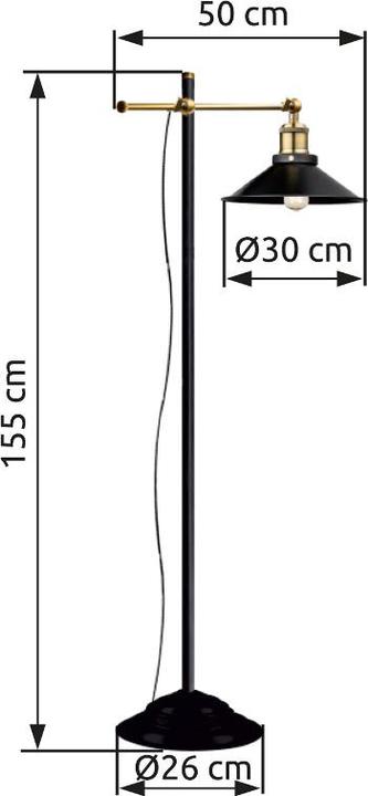 Actual product image Globo Floor lamp Lenius (E27)