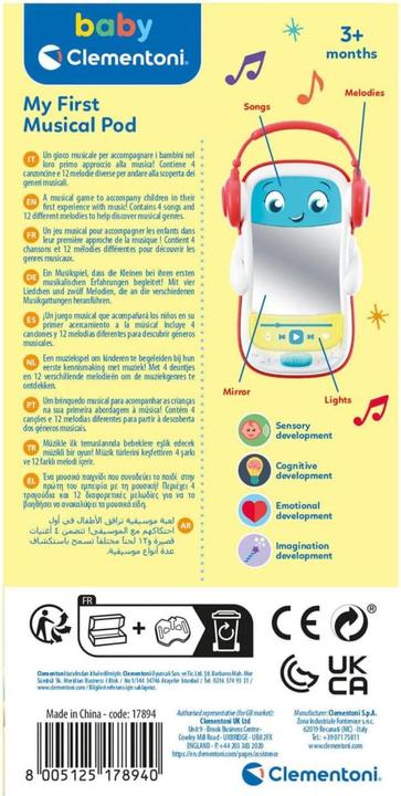 Produktbild Clementoni Baby My First Musical Pod