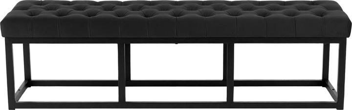 Produktbild CLP Polson Samt Schwarz (150 cm)