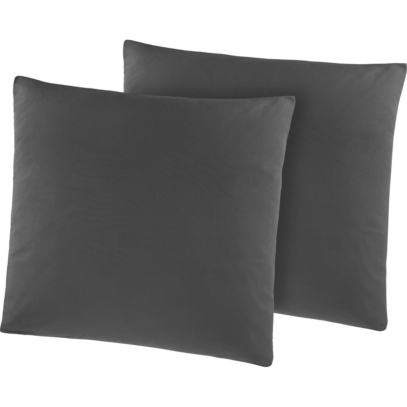 HTI-Living, Dekokissen, Kissenhüllen 2er Set 40 x 40 cm Mikrofaser (40 x 40 cm)
