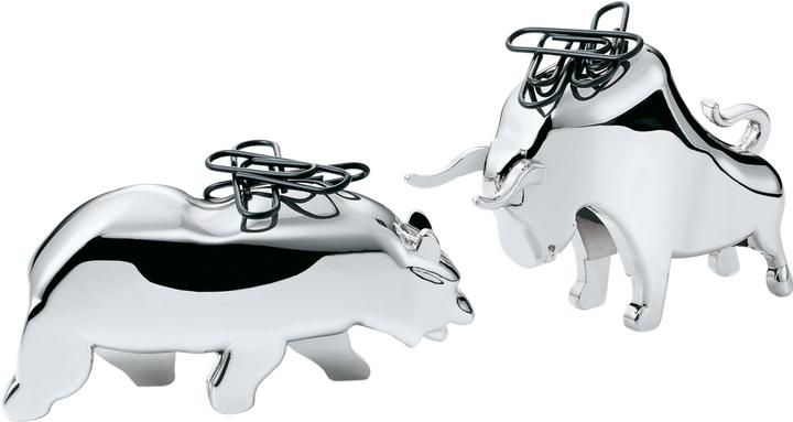 Produktbild Philippi Bull & Bear Büroklammerhalter, 2 tlg (2x)