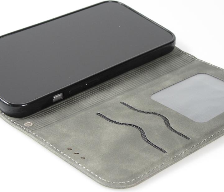 Image du produit PhoneLook Etui cuir Flip Wallet vintage avec fermeture aimantée et compartiment cartes (Apple iPhone 13)