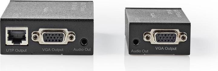 Image du produit Nedis Extender VGA Distance VGA/audio jusqu'à : 300 m Cat5e / Cat6 1920x1200 Euro/type C (CEE 7/16) /