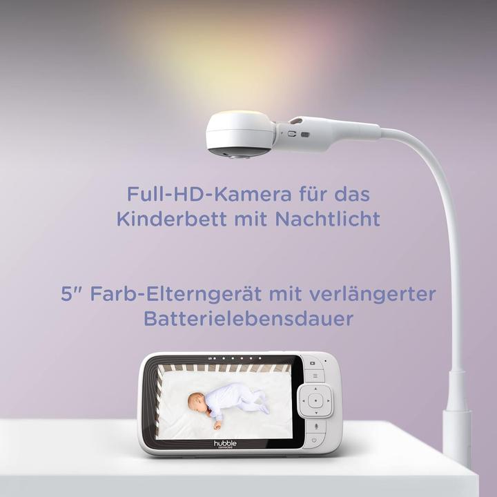 Actual product image Hubble Connected Baby Monitor mit Kamera und Smartphone-App (Video & Audio)