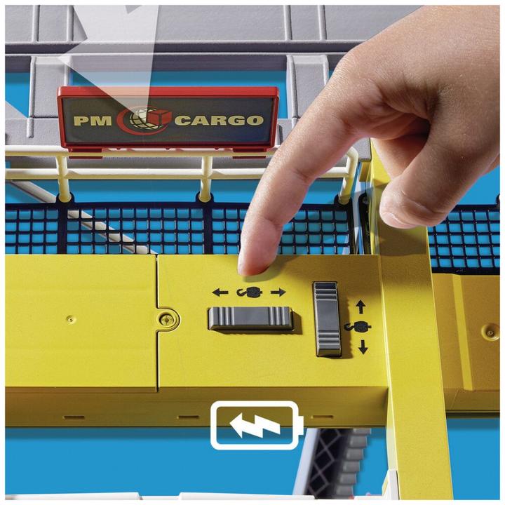 Actual product image Playmobil 70770 Gantry crane with containers (70770, Playmobil City Action)