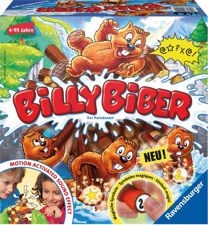Actual product image Ravensburger Billy Beaver (Italian, French, German)