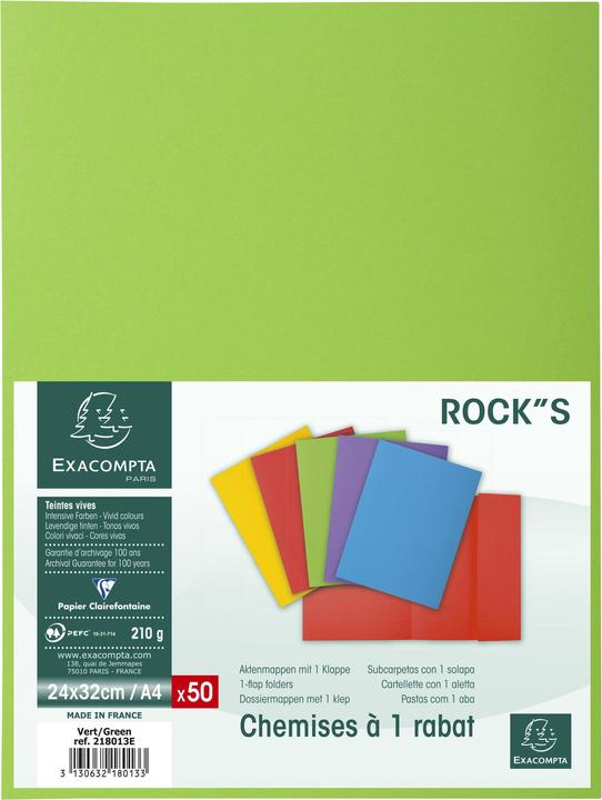Image du produit Exacompta Fardes de classement - Couvertures de dossiers (A4, 50 x)