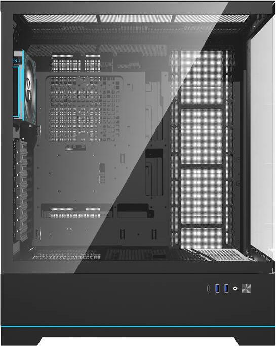 Produktbild Darkflash Tech Darkflash DY451L PRO computer case with fan (black) (ATX, ITX)