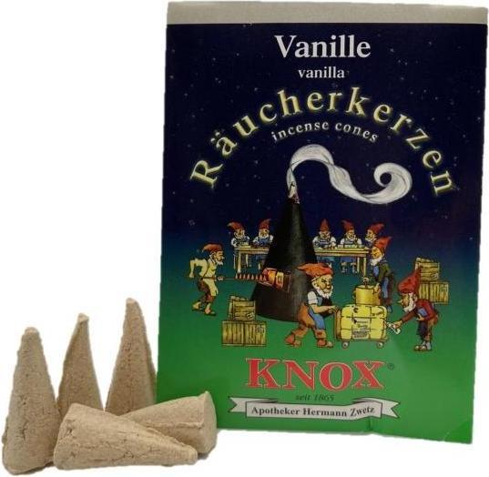 Produktbild Knox 014230 - Räucherkerzen im Papiertütchen á 5 Stück - Grösse M - Vanille