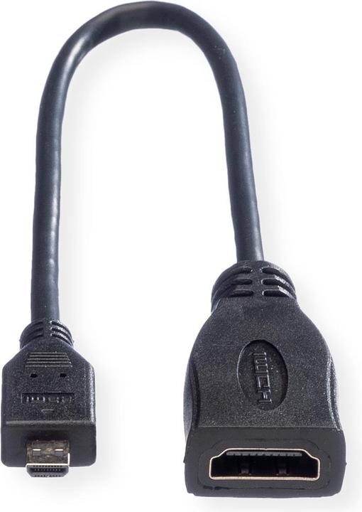 Produktbild Roline HDMI – Micro HDMI (0.15 m, HDMI)