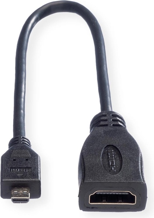 Produktbild Roline HDMI – Micro HDMI (0.15 m, HDMI)