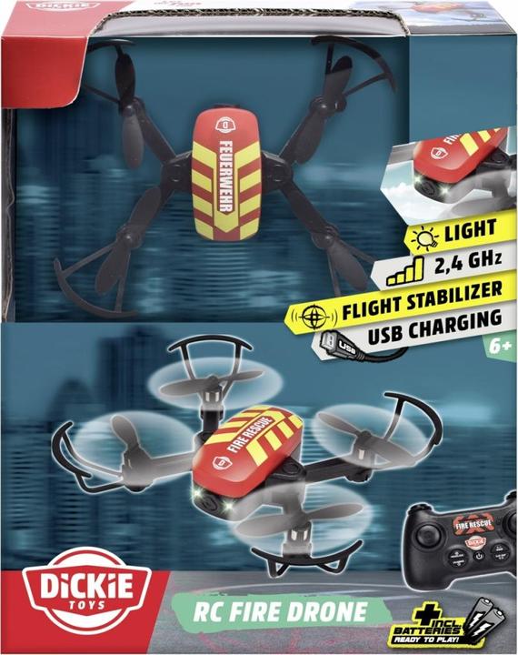 Actual product image Dickie RC Fire Drone, RTR