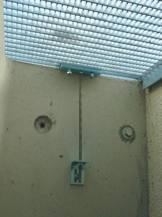 Produktbild Blaser Einbruchschutz Gitterrost-Sicherung