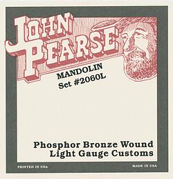 Immagine prodotto John Pearse 2060L Mandolino leggero con terminale ad anello (Mandolino)