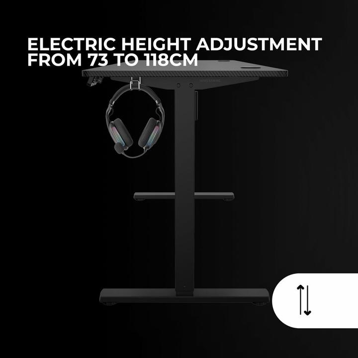 Actual product image Mars Gaming Electric Height-Adjustable Desk MGD-ERGOPRO160