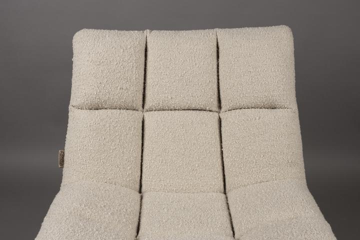 Actual product image Dutchbone Lounge Chair Bar Bouclé