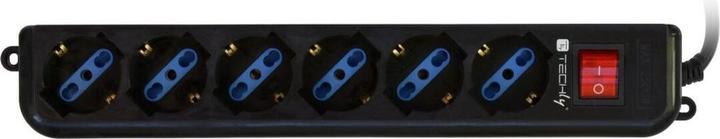 Productafbeelding Techly 300415 UPS-stekkerdoos met (6x, CEE 7/3, 1.50 m)