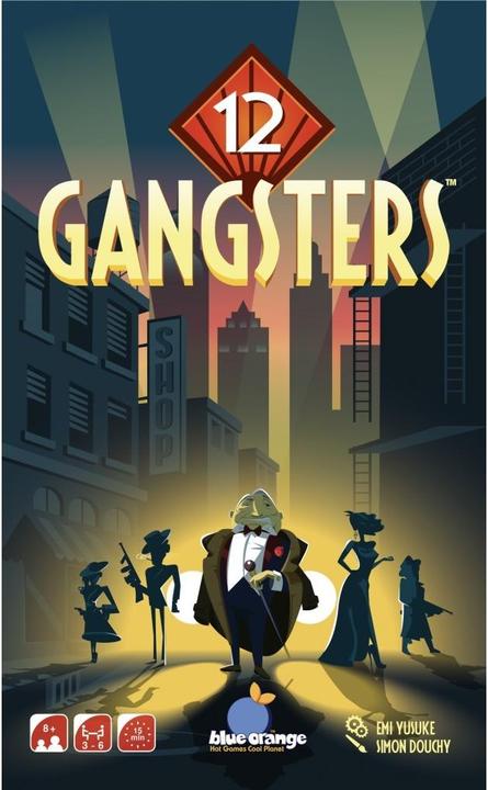 Productafbeelding Blue Orange BLOD0094 - 12 Gangsters - kaartspel, voor 3-6 spelers, vanaf 8 jaar (Duits, 3 - 6 Spelers)