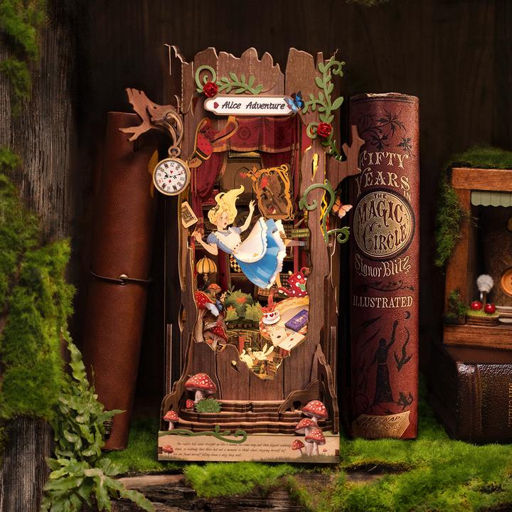 Actual product image Robotime Alice in Wonderland