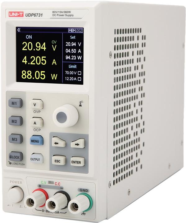 Produktbild Uni-T Labornetzteil, UDP6731, 1 Kanal, programmierbar, 360 W