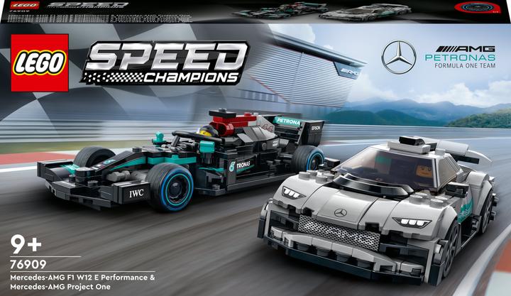 Productafbeelding LEGO Mercedes-AMG F1 W12 E Performance & Mercedes-AMG Project One (76909, LEGO Snelheidskampioenen)