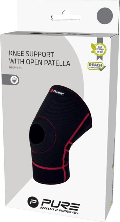 Produktbild Pure2improve Kniebandage offene Patella Neopren (M)