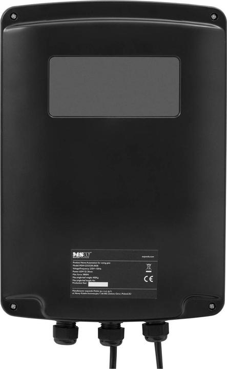 Actual product image MSW Electric Gate Opener - for 2 swing gates up to 400 kg / 4 m each