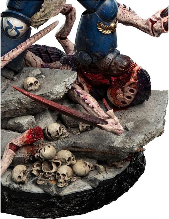 Image du produit Weta Workshop Warhammer 40,000 : Space Marine 2 Statue 1/6 Lieutenant Titus Battleline Edition